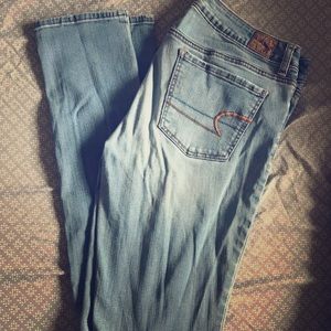 12 X-long American Eagle Super Stretch Jegging